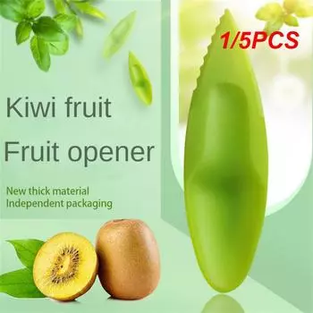 1/5 шт. Фруктовый слайсер, легко чистить, легко разрезать пополам, модный бестселлер, карманный инновационный нож для чистки киви, кухонные гаджеты