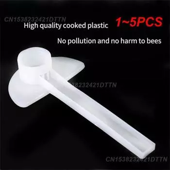 1~5 шт. Инструмент для пчеловодства, высококачественная пластиковая кормушка, вес продукта 12 г, кормушка для пчел, периферийное пчеловодство, раковина для пчел