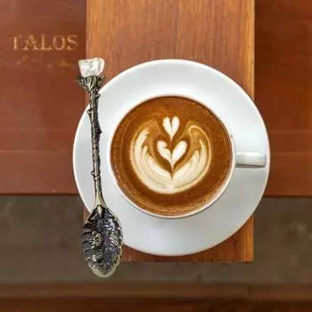 1/5 шт. ложка из искусственного хрусталя, винтажная кофейная ложка, ретро-столовые приборы для десерта и чая, устойчивые к ржавчине, элегантная обеденная посуда, домашний декор 1pc