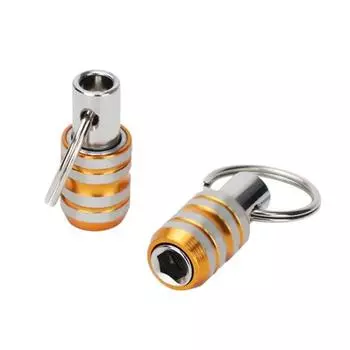 1/5 шт. Мини 1/4-дюймовый быстросъемный держатель для удлинителя бит с высокой твердостью, инструмент для ремонта головок красный