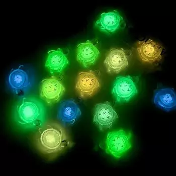 1/5 шт. мультяшные светящиеся черепахи микропейзаж светящиеся миниатюрные черепахи статуэтка в горшке мини-сад фей кукольный домик аксессуары 1Pc