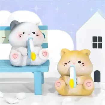 1~5 шт. настольные украшения уникальные милые аксессуары прочные материалы ручная роспись идеи подарков милые украшения капибара украшения