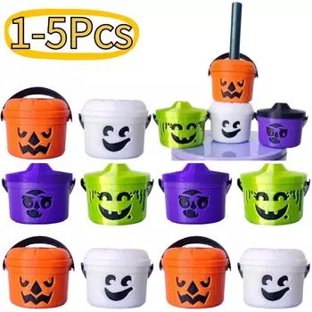 1-5 шт. Пластиковые милые соломенные украшения на Хэллоуин, забавные соломенные украшения, тыква на Хэллоуин, соломенная защита для вечеринок, дней рождения
