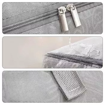 1-5 шт. сумка для хранения одеяла из ткани, водонепроницаемая, влагостойкая, большой емкости, сумка для багажа, упаковочная сумка, утолщенная нетканая сумка для хранения