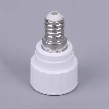 1/5 шт. Светодиодный светильник Патрон Конвертер E14 в Gu10 Керамическое основание Винтовой патрон Адаптер Патрон для светодиодной лампы Энергосберегающий свет Галогенная лампа Основание 1PCS
