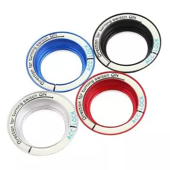 1~5 шт. светящийся брелок для ключей зажигания Ralliart прочный универсальный для Ford второго поколения украшение для модификации замочной скважины s