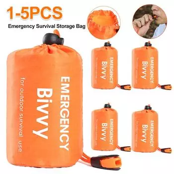 1-5 шт., уличный спальный мешок, контейнер для первой помощи, медицинские сумки для хранения, портативный водонепроницаемый чехол для путешествий, кемпинга, аварийного выживания 2pcs
