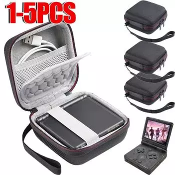 1-5 шт. Жесткий чехол для переноски EVA с ручным тросом, ударопрочный защитный чехол для портативной игровой консоли ANBERNIC RG35XXSP