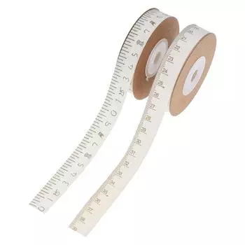 1,5 см Новый хлопковый ремень с градуированной линейкой, креативная подарочная упаковка, хлопковая тесьма ручной работы 10 метров 1.5Cm/Ruler 0-9