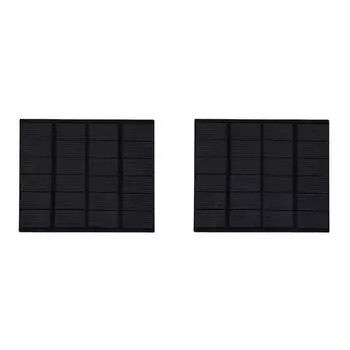 - 1,5 Вт 6 В Мини Солнечная Панель 110x92 мм Поликремниевая DIY Солнечная Система Пластина для Света