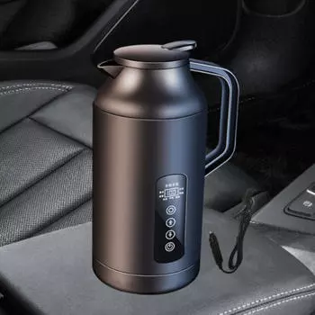 1.5L чайник для воды бойлер 12V 24V автомобильные аксессуары электрический чай кофе нержавеющая сталь No Base