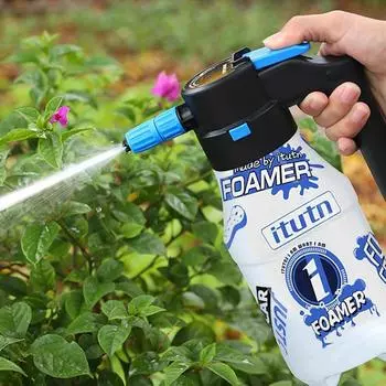 1.5L Electric Foam Sprayer With Long-lasting Lithium Battery And Foam Lance Endurance Car Wash Towel Foam Wash