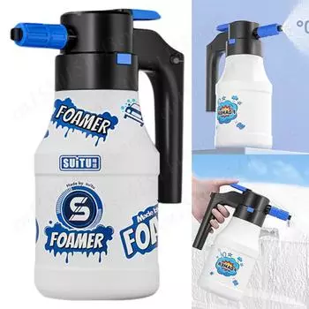 1,5 л пенный насос лейка 2600 мАч электрический пенный распылитель USB аккумуляторная электрическая бутылка-распылитель для мытья автомобиля инструменты для мытья автомобиля