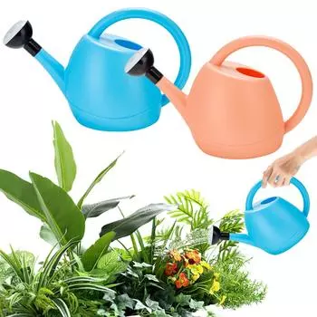1.5L Household Watering Pot with Long Spout Garden Watering Can Plants Watering Pot Indoor Outdoor Garden Tool синий