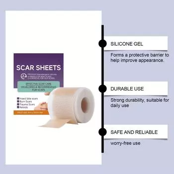 1.5MSilicone Body Care Patch Нежные ингредиенты Питают кожу тела Ежедневный уход Силиконовый пластырь