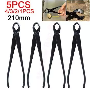1-5PCS 210mm Bonsai Knob Cutter Gardening Plant Branch Styling Maintenance Tools Round Nose Pruning Pliers Garden Bonsai Tools 1PCS