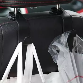 1/5Pcs Auto Seat Back Headrest Hanger Hooks Car Clips Bearing 20kg for Car Back Seat Storage Organizer Auto Interior Accessories