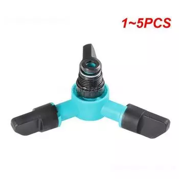 1~5PCS Lawn Irrigation Sprinkler Stable Abs Three-pronged Sprinkler Garden Sprinklers Trigeminal Sprinkler Nozzle