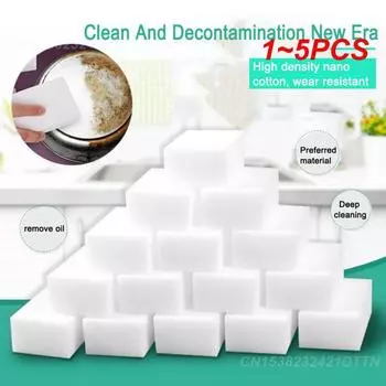 1~5 шт. Губка прочная Hgkj 10x6x1,7 см пенный очиститель для чистки автомобиля универсальный многоцелевой очиститель