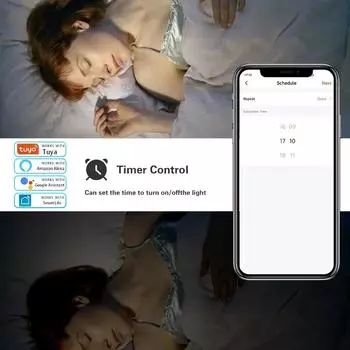 1-5pcs Tuya WIFI Smart LED Bulbs GU10 220V 5W 7W 9W Dimmable Lamps Smart Life APP Control Light Bulb Work For Alexa Google 1 pcs