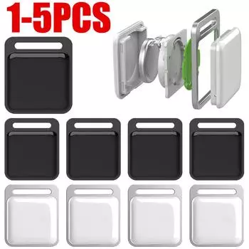 1-5 шт. беспроводной мини GPS-трекер с защитой от потери ключа, будильника, поиска детской сумки, кошелька, приложения для GPS-записи, смарт-тег для телефонов iPhone/Android чёрный