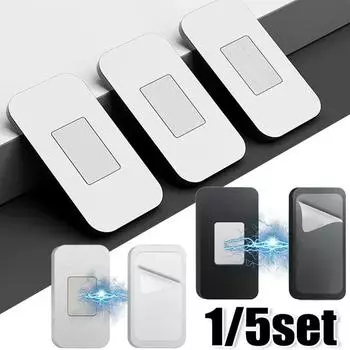 1/5set Magnetic Cabinet Catches Adhesive Invisible Magnets Latches Closet Door Catch Wardrobe Cupboard Door Closer Hardware