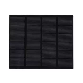 1.5W 6V Мини Солнечная Панель 110x92mm Поликремниевая DIY Солнечная Система Пластина для Света