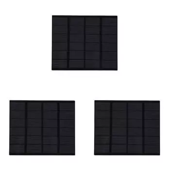 1.5W 6V Мини Солнечная Панель 110x92mm Поликремниевая DIY Солнечная Система Пластина для Света