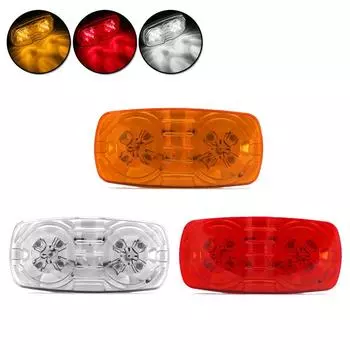 1.5W Side Marker Light ABS+PC Lampshade Amber/red/white красный