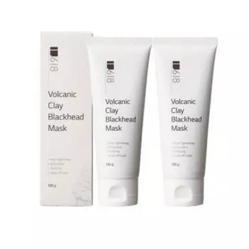 1.618 Маска для пор Volcanic Blackhead Mask 120 г (1 + 1), 2 шт.