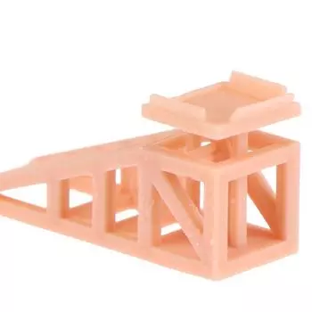 1/64 Автомобильный ремонтный пандус для замены масла, модель лестницы, неокрашенная смола, инструменты для декора своими руками, имитация реквизита