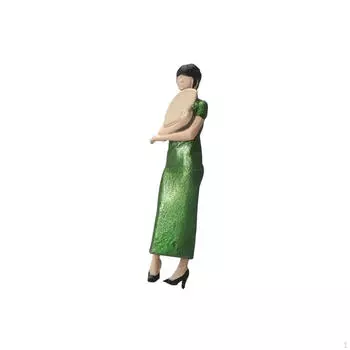 1/64 фигурка человека, крошечная модель Cheongsam для девочек, коллекционные предметы, рукоделие, миниатюра