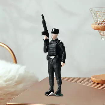 1/64 Фигурка Модель Раскрашенные вручную Фигурки Коллекционные предметы Ролевая игра Настольное украшение Смола Style B