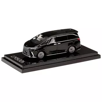 1/64 ЛЕКСУС LM500h (LHD) / 4 места графитово-черные стеклянные хлопья