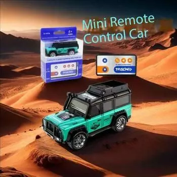 1:64 Машинка на радиоуправлении - Корпус из сплава, светодиодные фары и симуляция бездорожья, игрушка для детей 6-12 лет 5501A