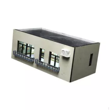 1/64 масштаб HO Модель Строительство дома Диорама Настольное украшение Песочный стол Декорации A