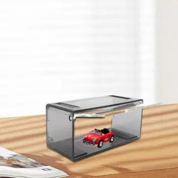 1/64 масштаб игрушечных машин витрина, витрина, защитный, пылезащитный, органайзер для хранения на столешнице
