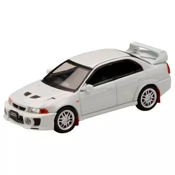 1/64 mitsubishi lancer GSR эволюция 5 (CP9A) 1998 С брызговиком scotia white
