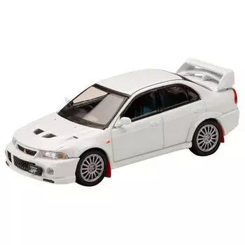 1/64 mitsubishi lancer GSR evolution 6 (CP9A) 1999 With mud flap scotia white