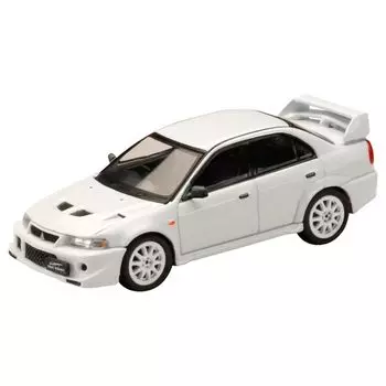 1/64 mitsubishi lancer RS evolution 6 (T.M.E.) scotia white