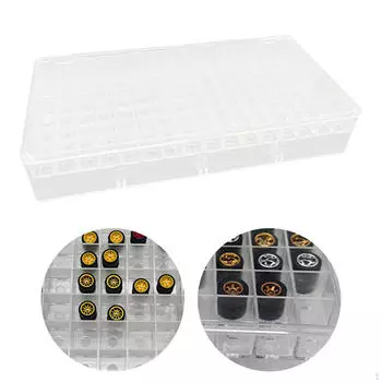 1/64 Модель автомобиля Колесо Ящик Для Хранения Акриловый Витрина Органайзер Прозрачный Для Мальчиков Детей Взрослых 64 grid