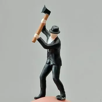 1:64 Модельные фигурки людей Мужские имитационные миниатюрные игрушки DIY Проекты Коллекции Смола