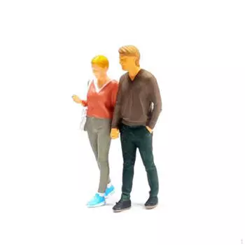 1,64 модельные миниатюры, 1/64 неокрашенная фигурка, пара миниатюрных уличных сцен, реквизит для фильмов «сделай сам» style A