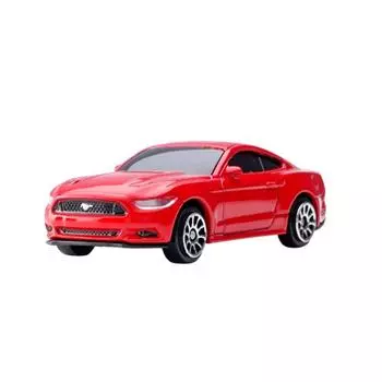 1:64 Red Mustang GT 2015 Гоночная спортивная модель металлического автомобиля NIP