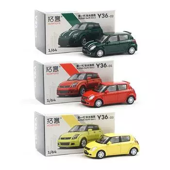 1:64 Suzuki Swift Wagon-R литая модель автомобиля из сплава и пластика