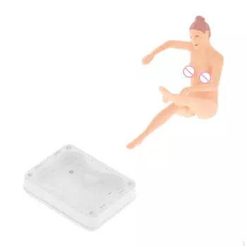 1:64 женские фигуры, нарисованная девушка, купающаяся, фигура, поезд, песочный стол, макет