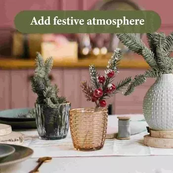 1/6/12 шт. DIY венок аксессуары украшения рождественский подарок упаковка принадлежности украшение дома 1pc