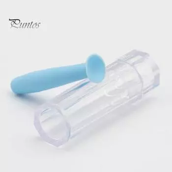 1/6/12 шт. плунжер для контактных линз, достаточное количество, простой инструмент для удаления контактных линз с сильной силой всасывания, прозрачный синий силиконовый инструмент для снятия линз, безопасный 1pc