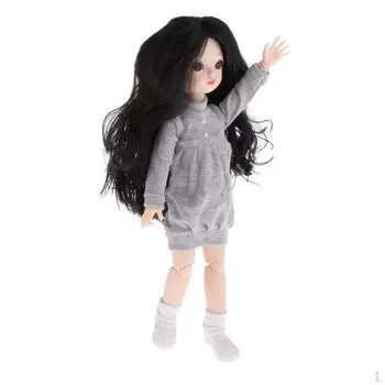 1 / 6, 16 шарниров, кукла для девочек с одеждой H