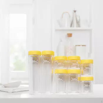 1/6 1/12 Миниатюрный кукольный домик Запечатанная банка для хранения Бутылка Модель Игрушка Дети Light Greenish